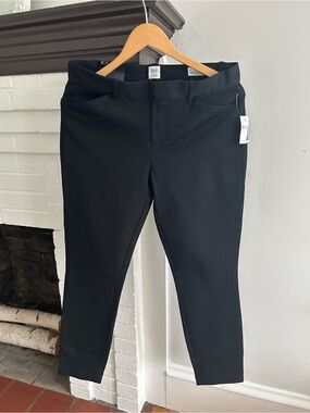 GAP Women's Black Skinny Ponte Pants